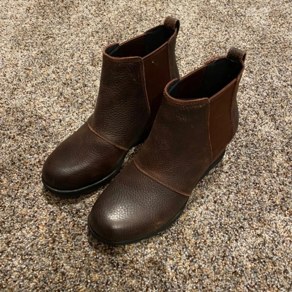 Sorel Wedge Ankle Boots